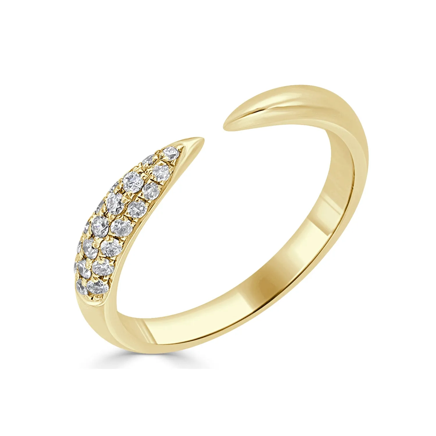 14k Gold & Diamond Ring - 0.17ct