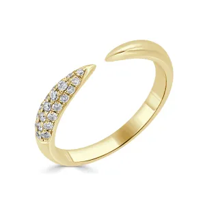 14k Gold & Diamond Ring - 0.17ct