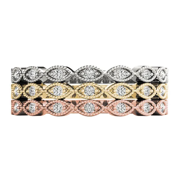 14K Ladies Stackable Band