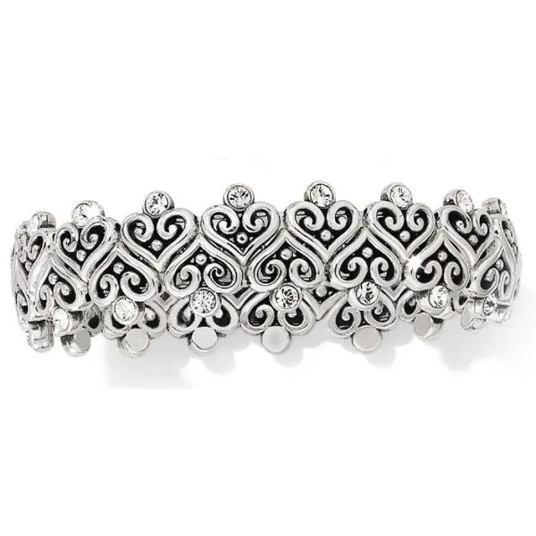 Alcazar Heart Stretch Bracelet