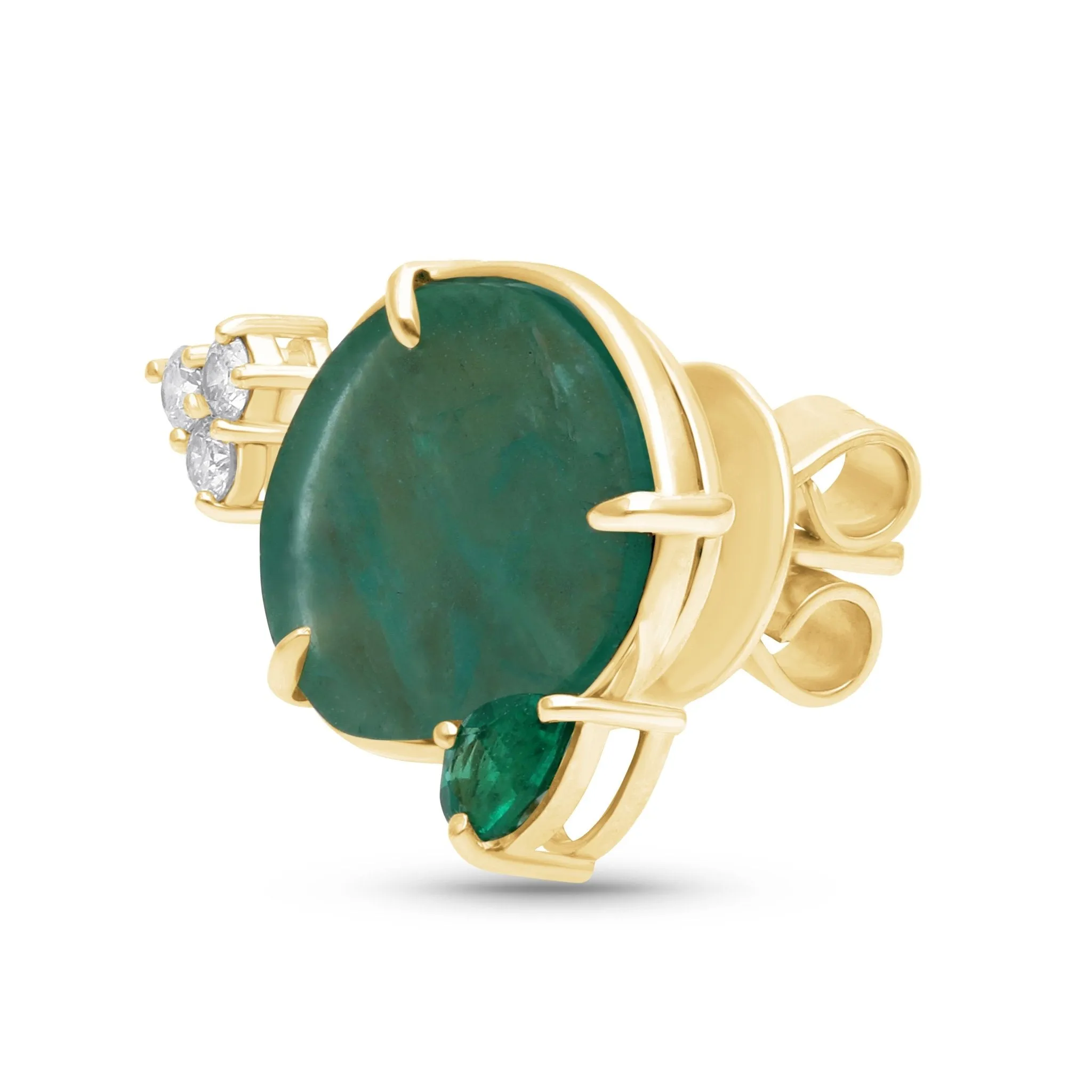 Amazonica Stud Earrings