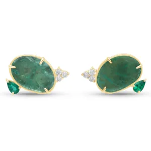 Amazonica Stud Earrings