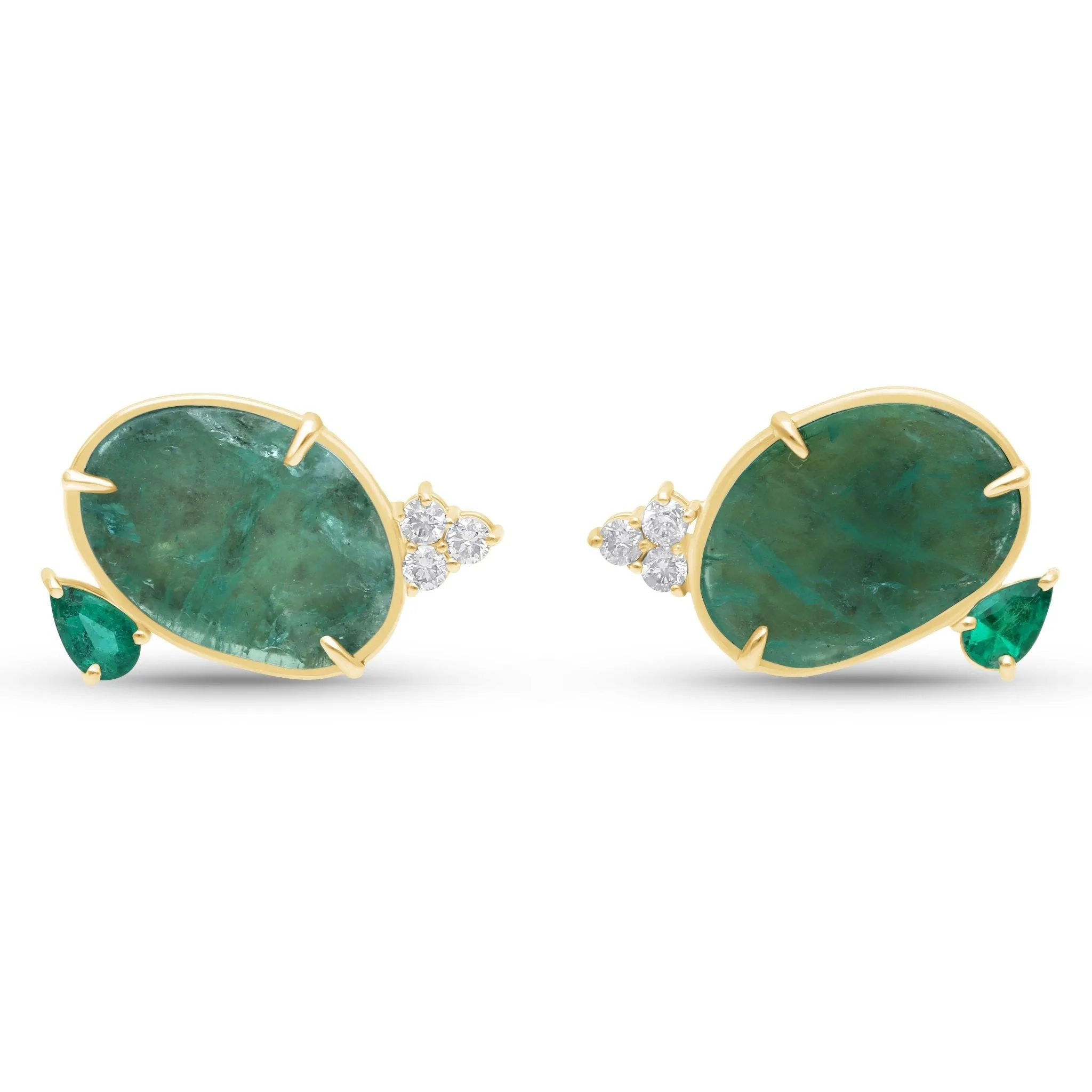 Amazonica Stud Earrings