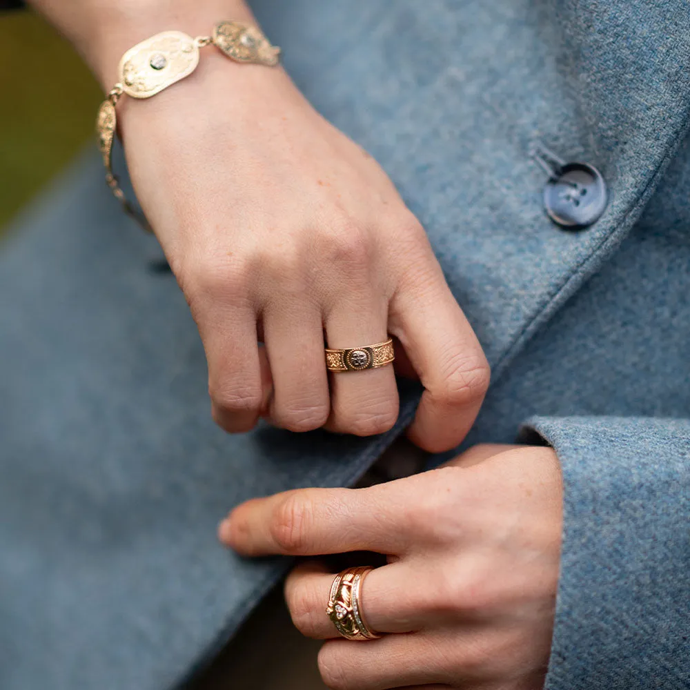 Arda Ring with Rare Irish Gold