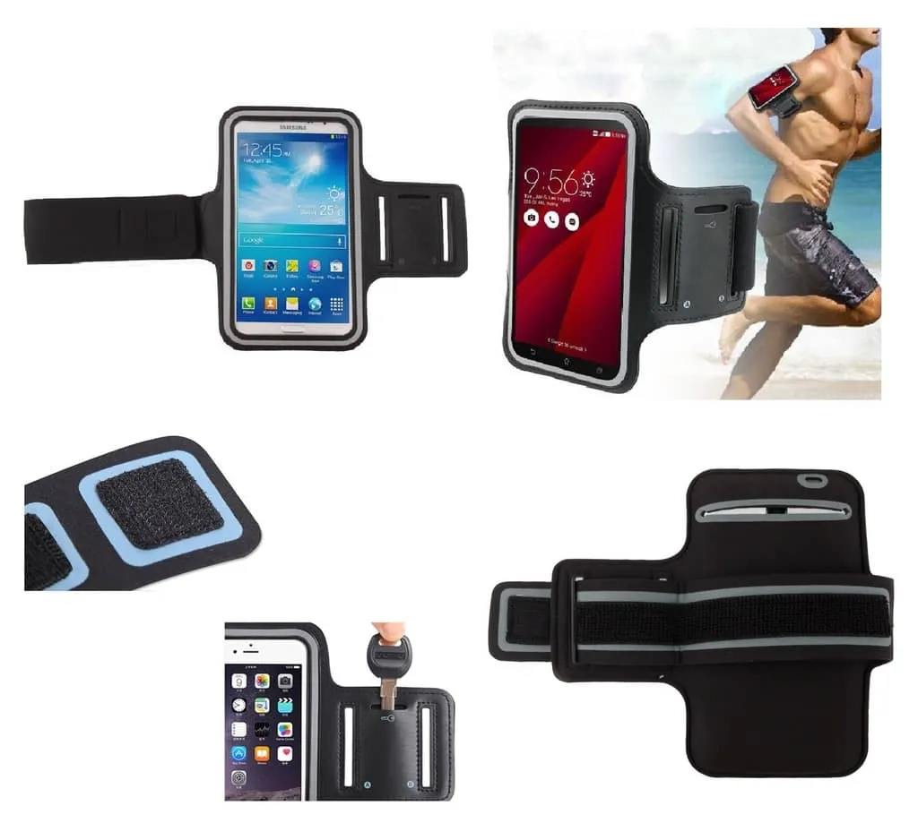 Armband Professional Cover Neoprene Waterproof Wraparound Sport with Buckle for Archos 45c Platinum
