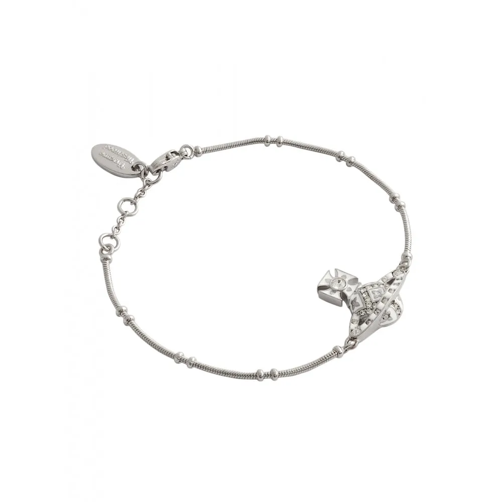 Beryl Bas Relief Bracelet - Silver - 61020191-02P146-IM