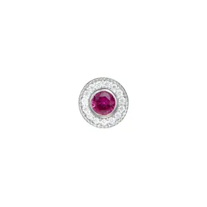 Birth Gems Garnet Necklace Charm