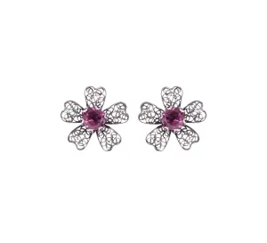 Bloom Filigree Stud Earrings