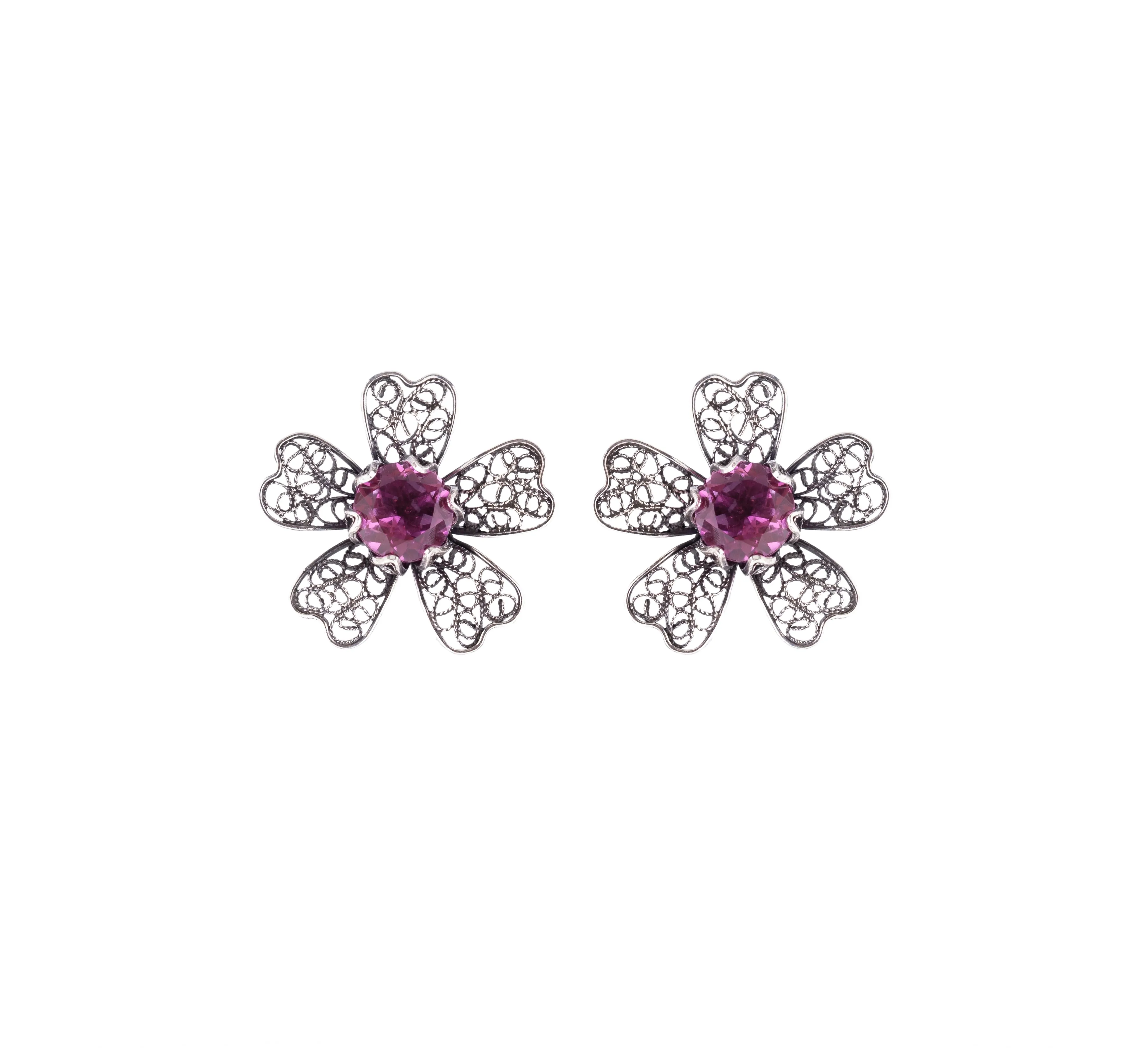 Bloom Filigree Stud Earrings