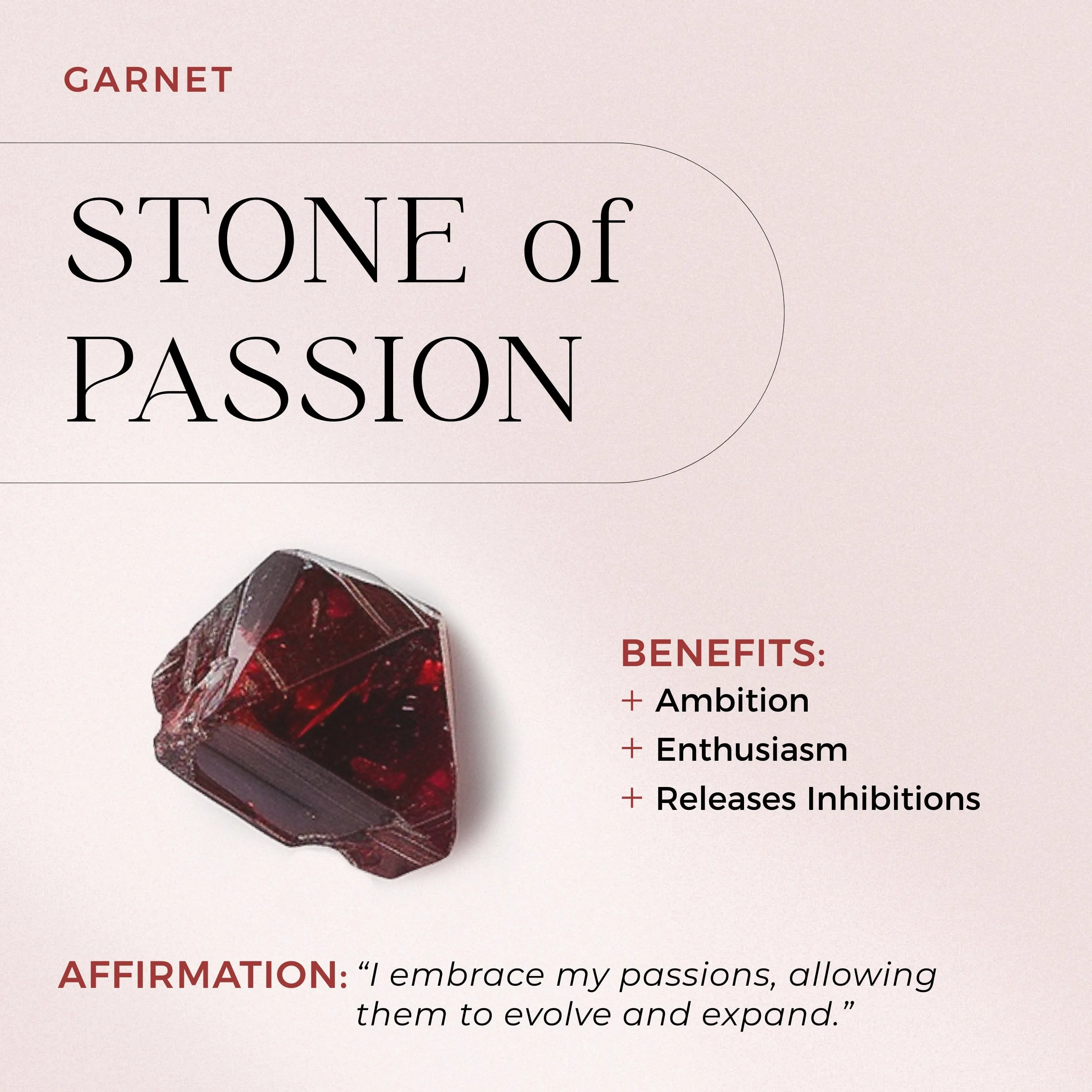 Capricorn Zodiac Constellation & Garnet Sway