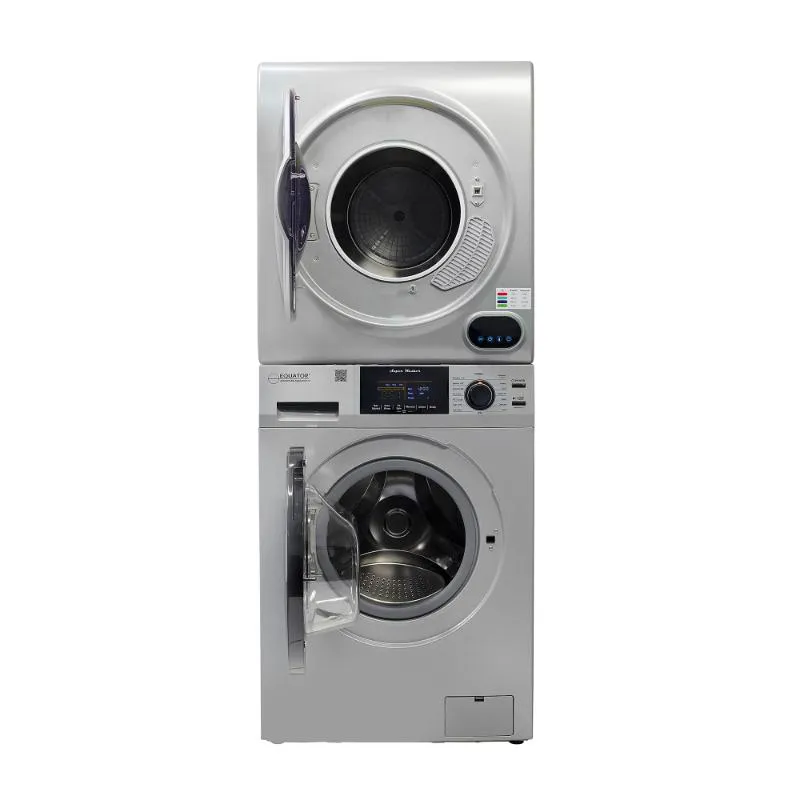 Conserv 110V 1.6 cf Washer w/ Pet Cycle & 110V 3.5cf Vented Digital Sensor Dryer