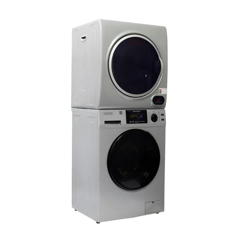Conserv 110V 1.6 cf Washer w/ Pet Cycle & 110V 3.5cf Vented Digital Sensor Dryer