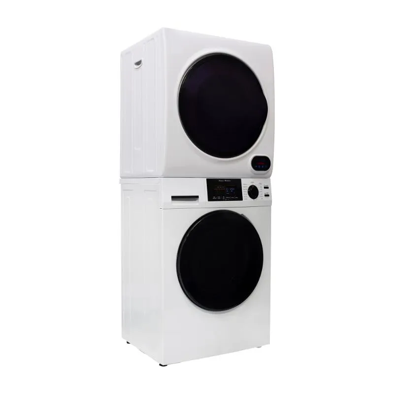 Conserv 110V 1.6 cf Washer w/ Pet Cycle & 110V 3.5cf Vented Digital Sensor Dryer
