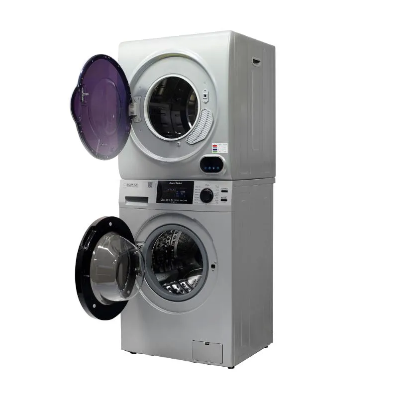 Conserv 110V 1.6 cf Washer w/ Pet Cycle & 110V 3.5cf Vented Digital Sensor Dryer