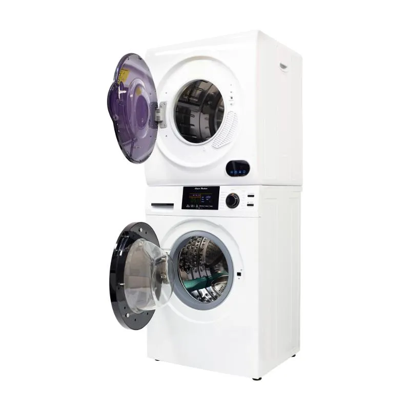Conserv 110V 1.6 cf Washer w/ Pet Cycle & 110V 3.5cf Vented Digital Sensor Dryer