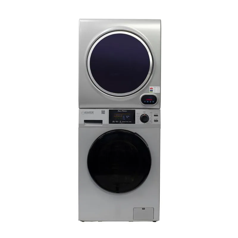 Conserv 110V 1.6 cf Washer w/ Pet Cycle & 110V 3.5cf Vented Digital Sensor Dryer