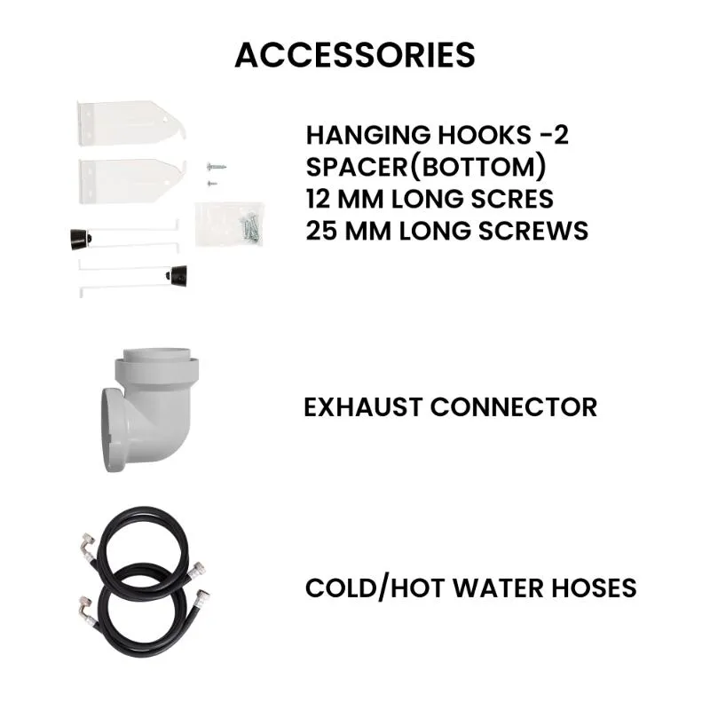 Conserv 110V 1.6 cf Washer w/ Pet Cycle & 110V 3.5cf Vented Digital Sensor Dryer