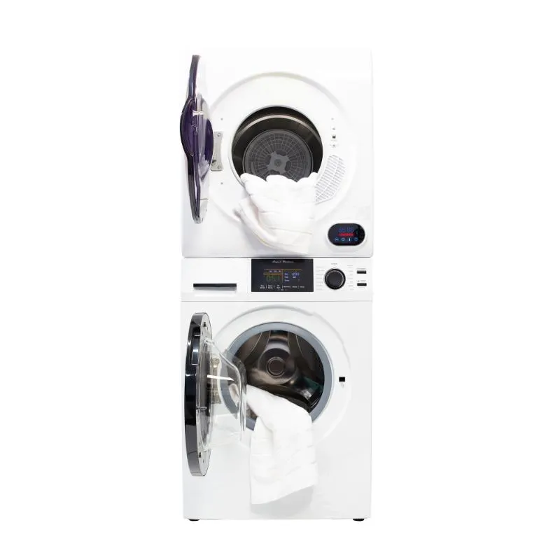 Conserv 110V 1.6 cf Washer w/ Pet Cycle & 110V 3.5cf Vented Digital Sensor Dryer