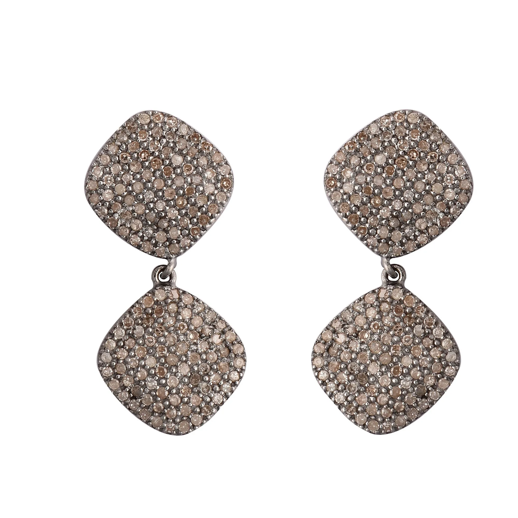 Diamond Drop Earrings