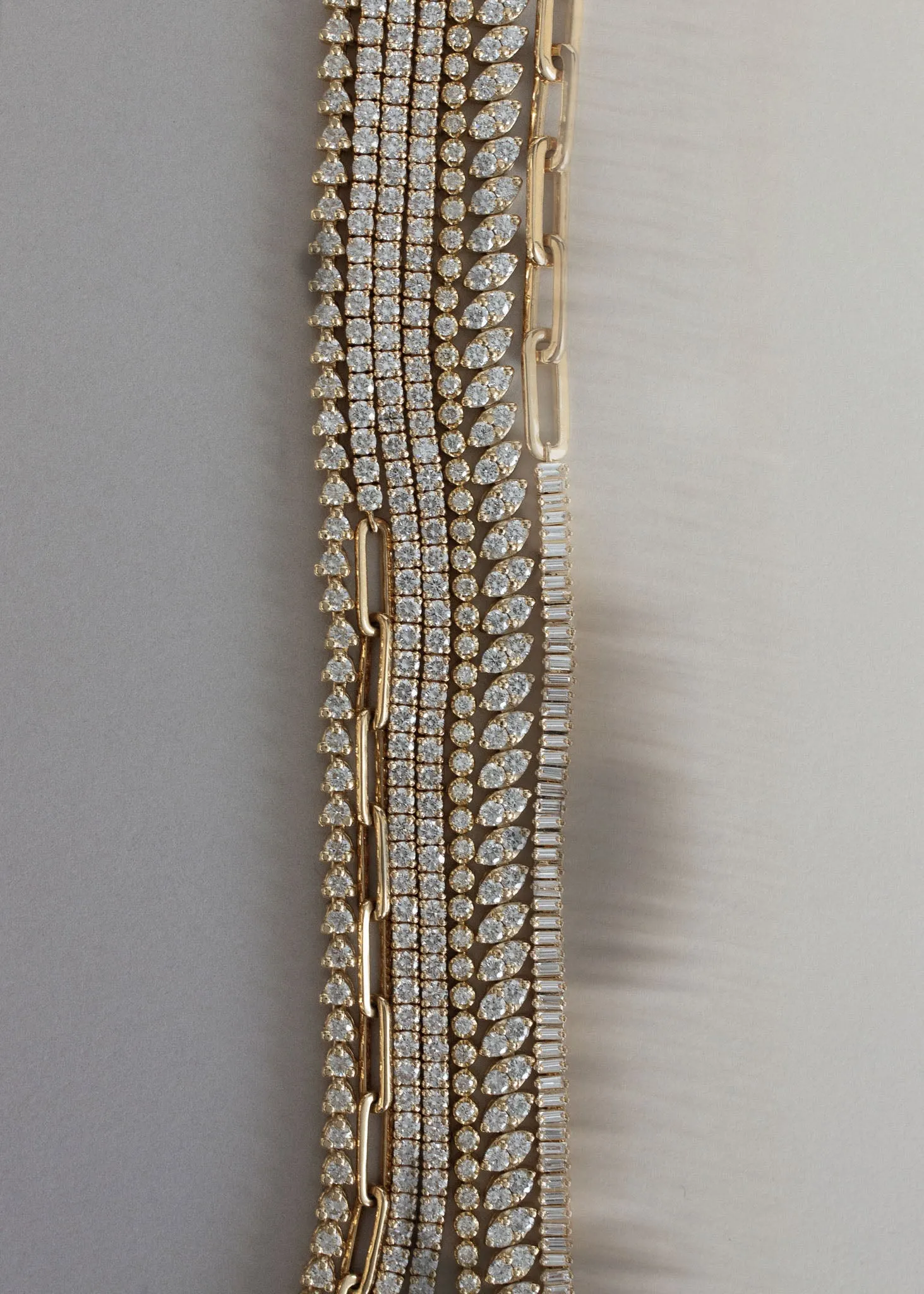 Diana Tennis Bracelet 3.20ctw Yellow Gold