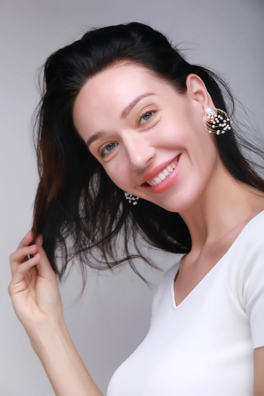 Embellished Series Planetary Orbit Studs Earrings Ear Clips