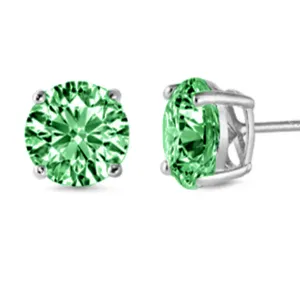 Emerald Birthstone Earrings