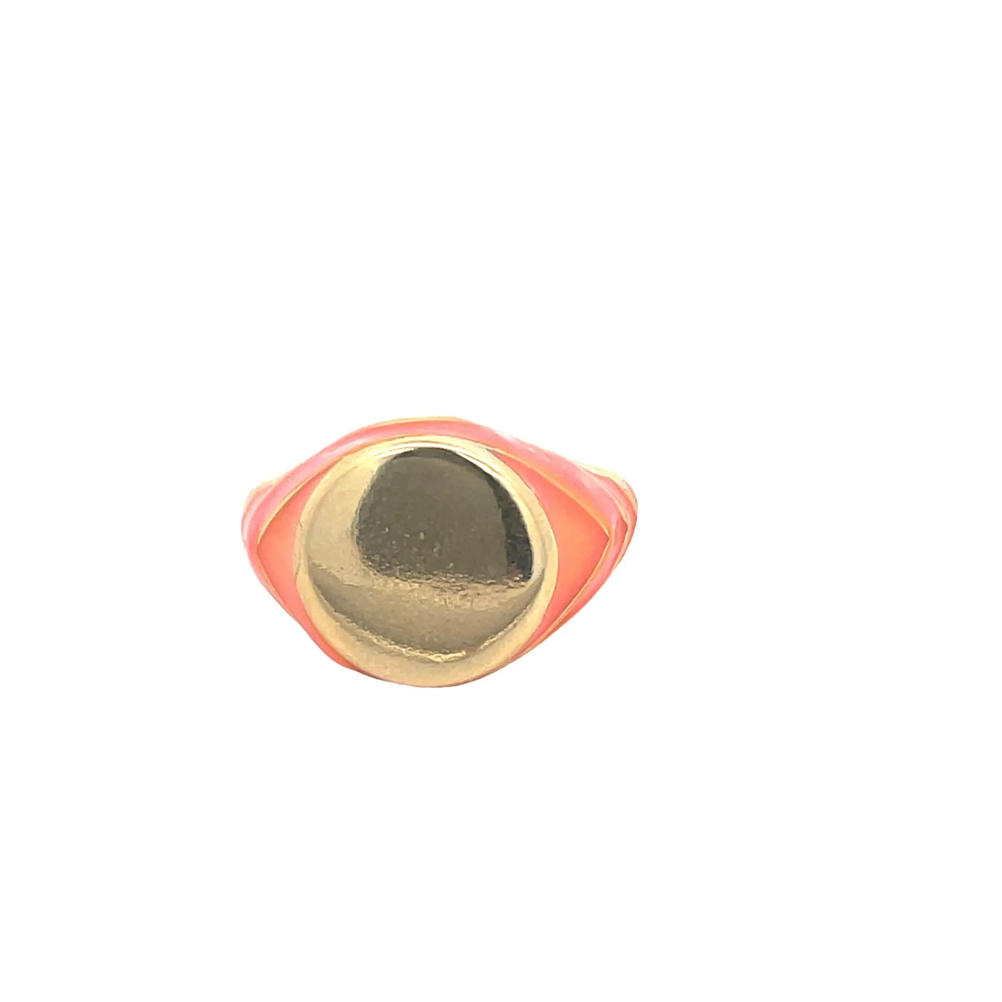 Enamel Ring Adjustable Stackable Rings