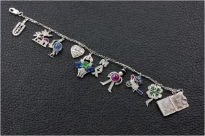Estate Charm Bracelet
