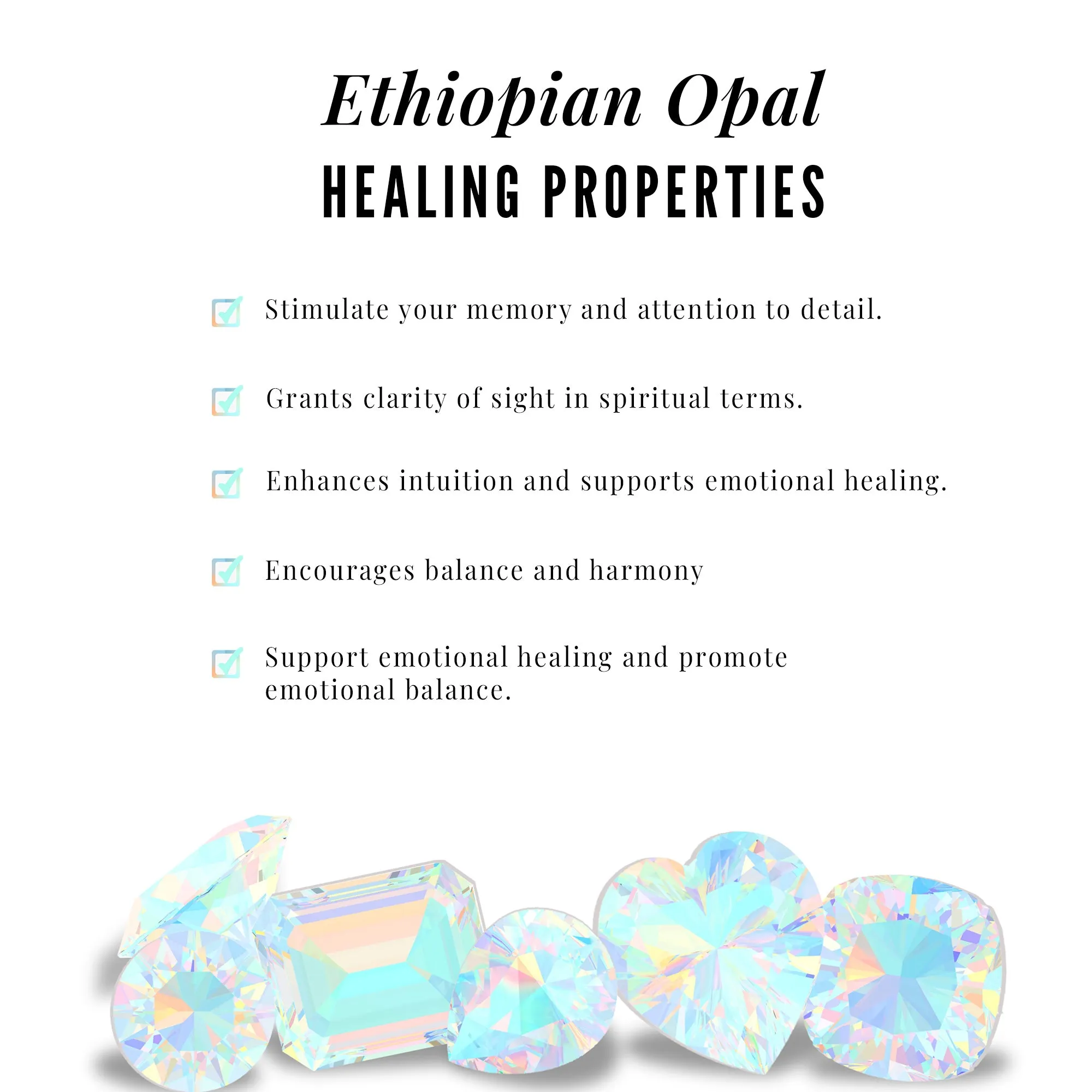 Ethiopian Opal and Moissanite Circle Cartilage Earring