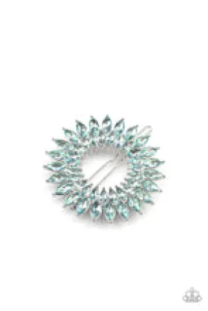 Flauntable Fireworks - Blue ♥ Hair Clip FINAL