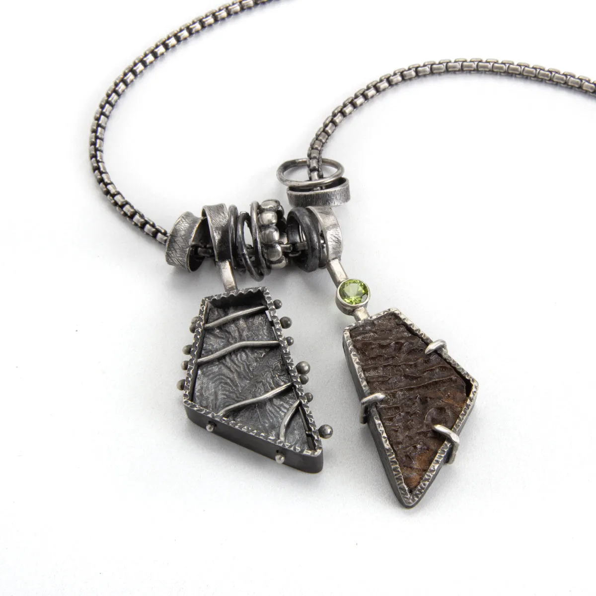 Fossilized Tortoise Shell Necklace