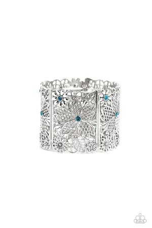 Garden City - Blue Bracelet - Paparazzi Accessories