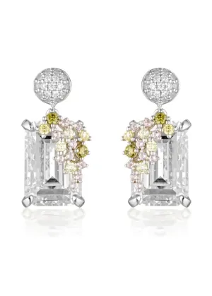 GEORGINI SPRING SORBET BUBBLEGUM MULTI COLOUR EARRINGS IE1010