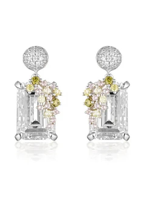 GEORGINI SPRING SORBET BUBBLEGUM MULTI COLOUR EARRINGS IE1010