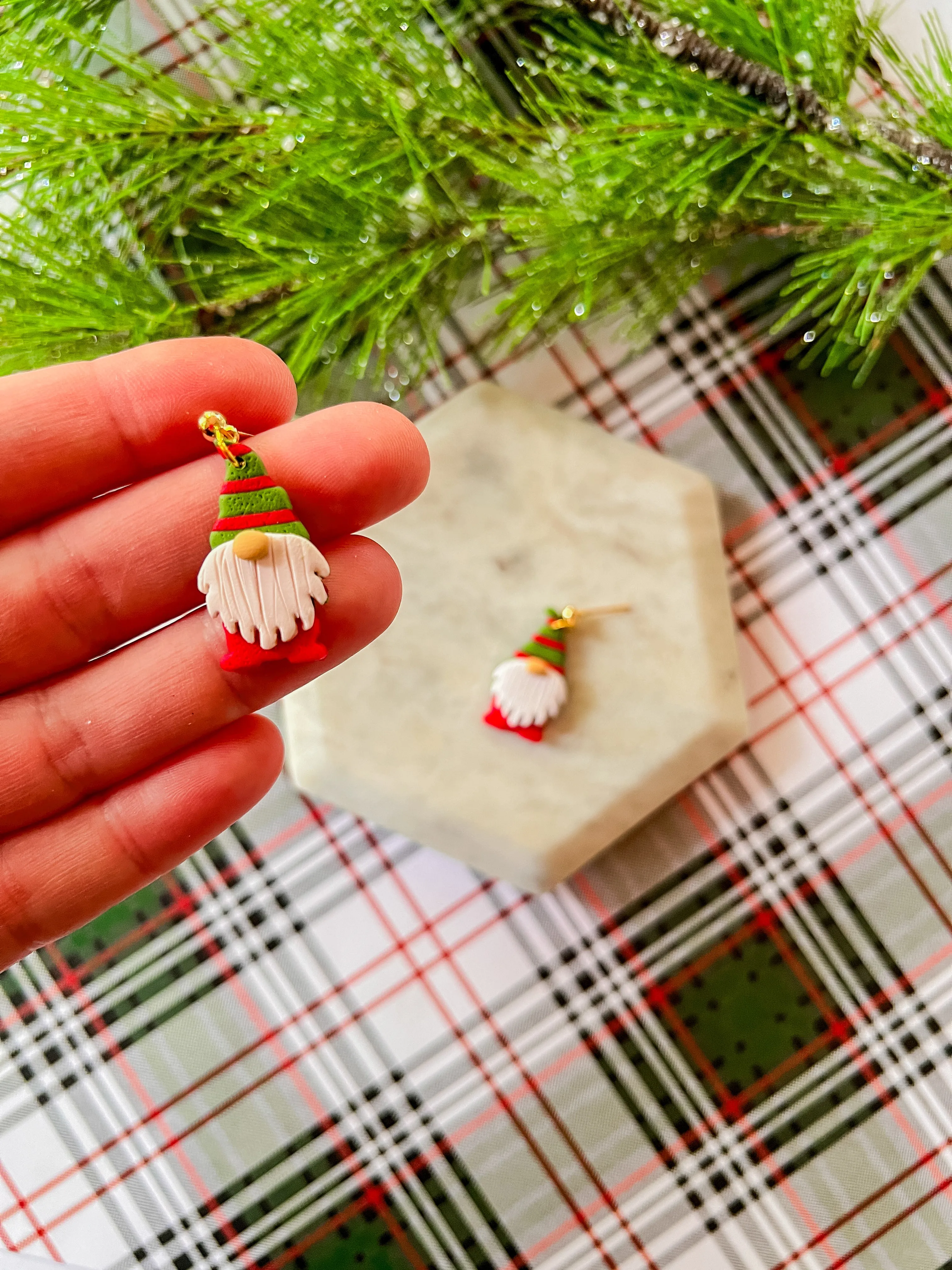 Gnome Earrings | Clay Earrings (Copy)