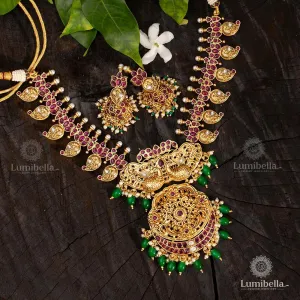 Gold Look Alike Jewellery With Kemp Stone