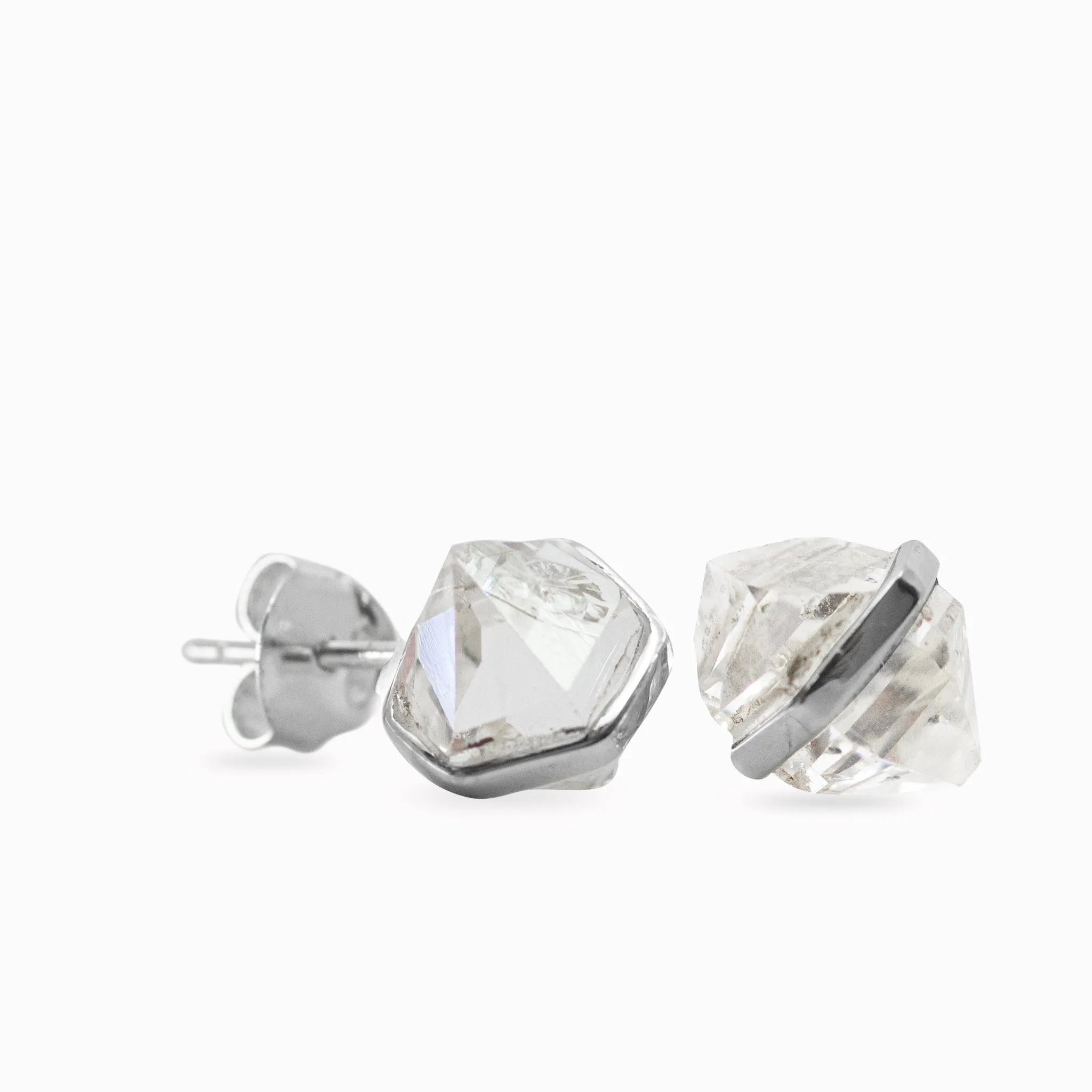 Herkimer Diamond Stud Earrings