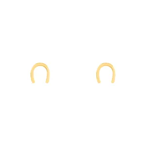 Horseshoe Stud Earrings