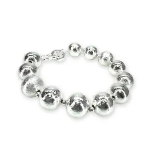 Jacquline Kent Platinum Pearl Bracelet
