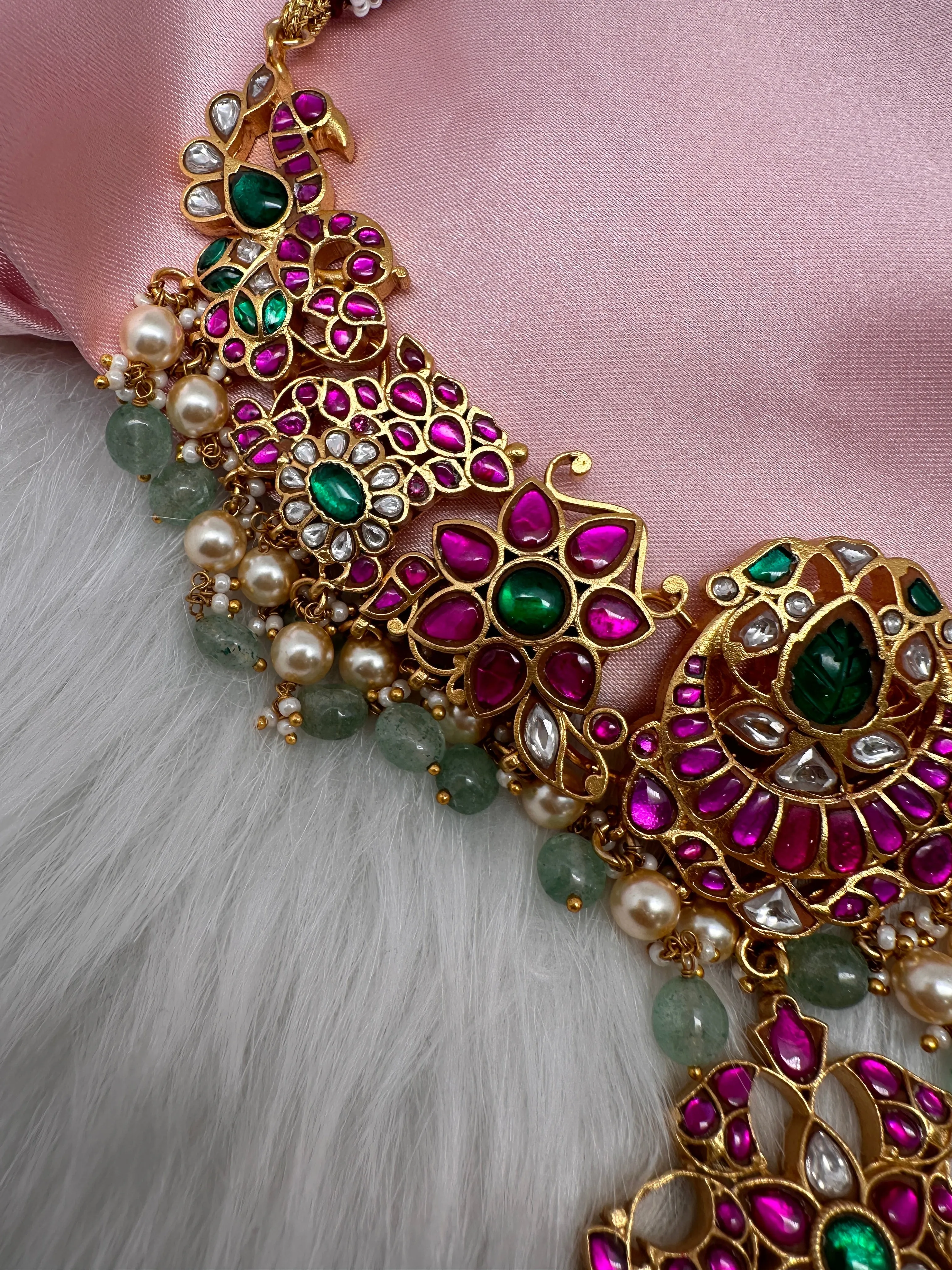 Jadau Kundan Neckline Necklace