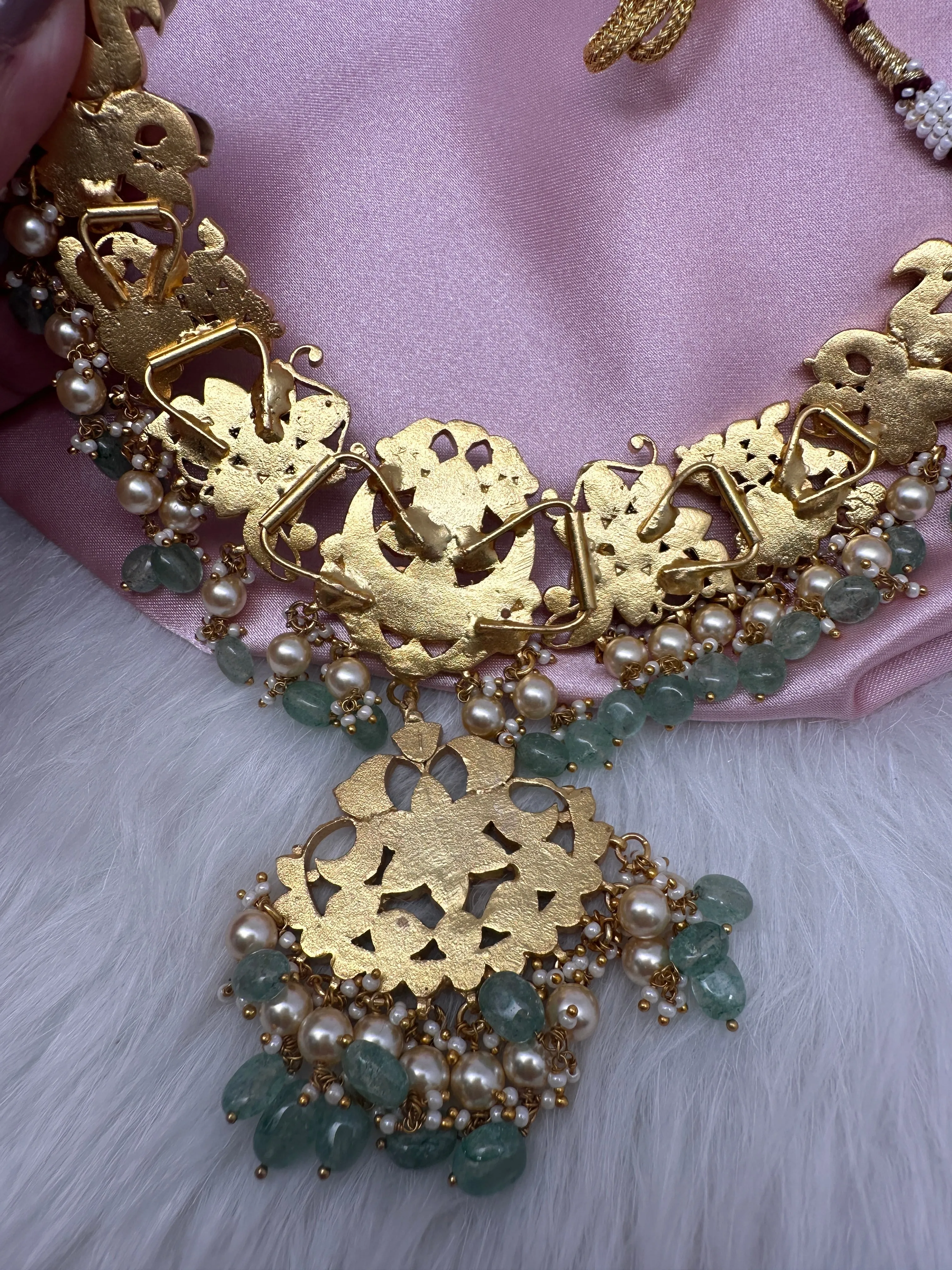 Jadau Kundan Neckline Necklace