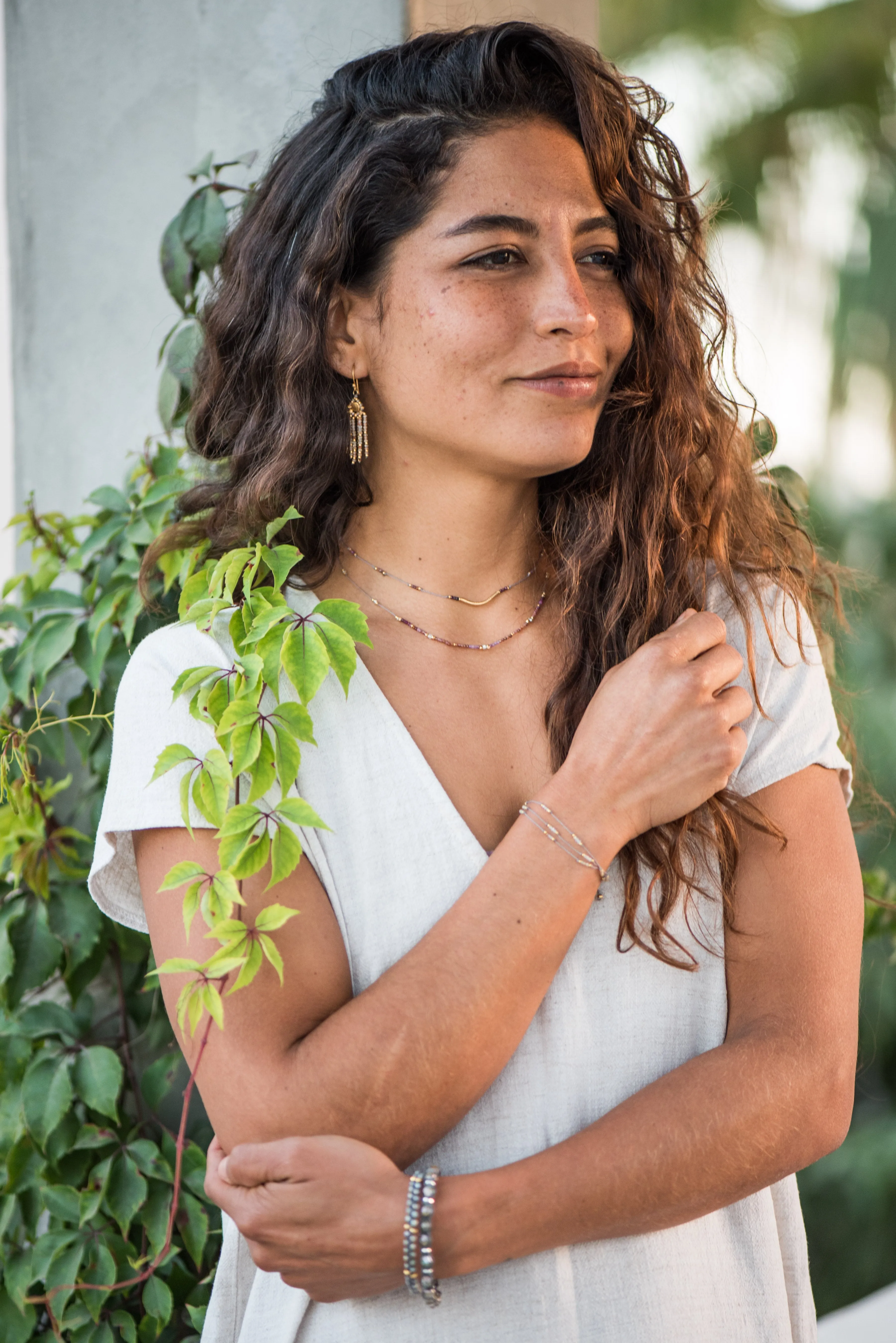 Journey Necklace - Ruby