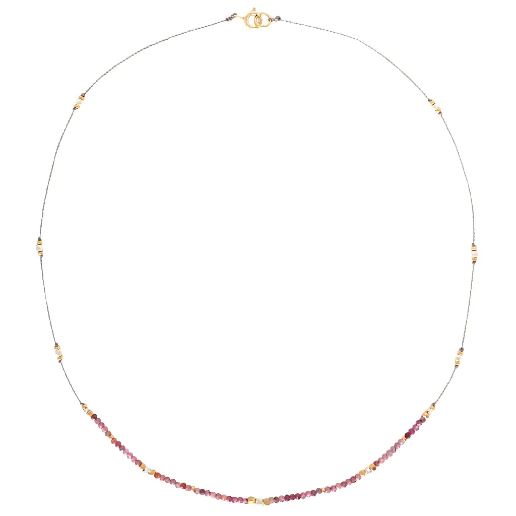 Journey Necklace - Ruby