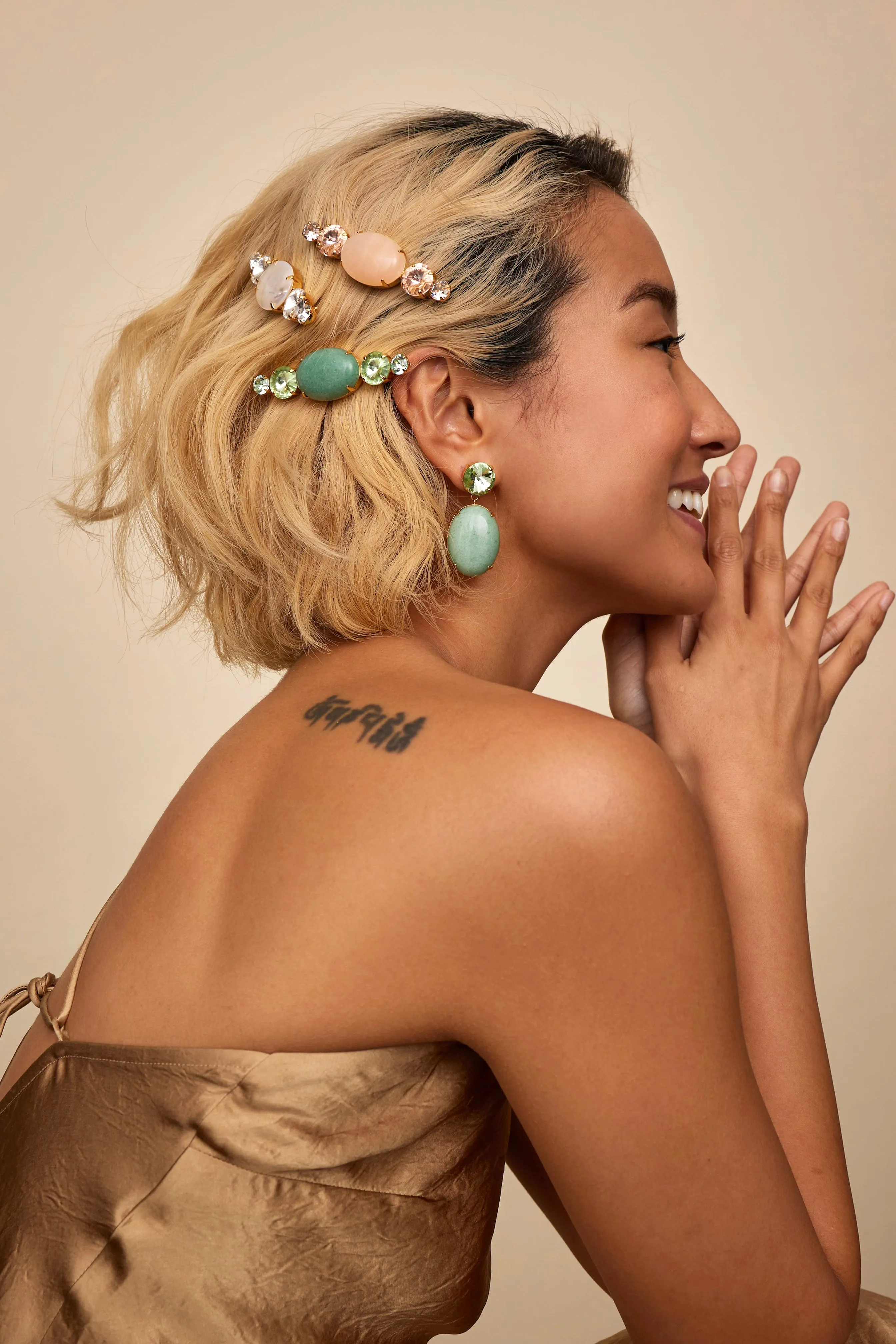 Kaia Crystal Barrette