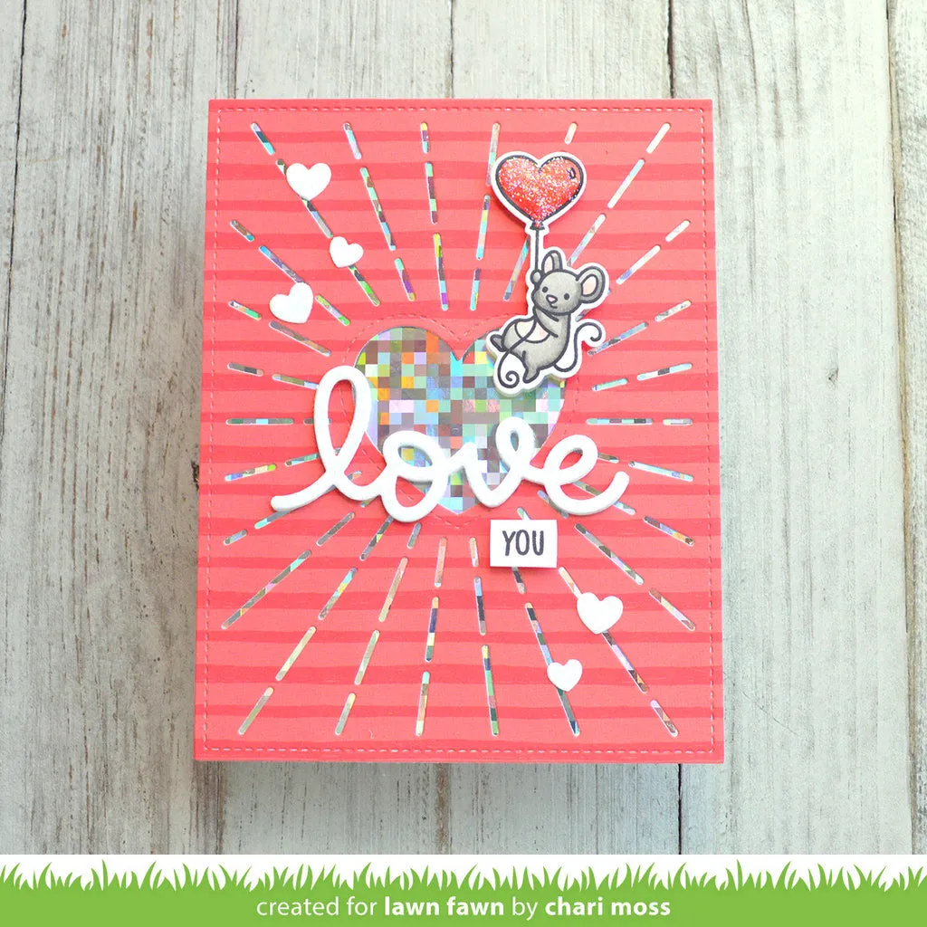 LAWN FAWN: Backdrop Radiant Heart | Lawn Cuts Die