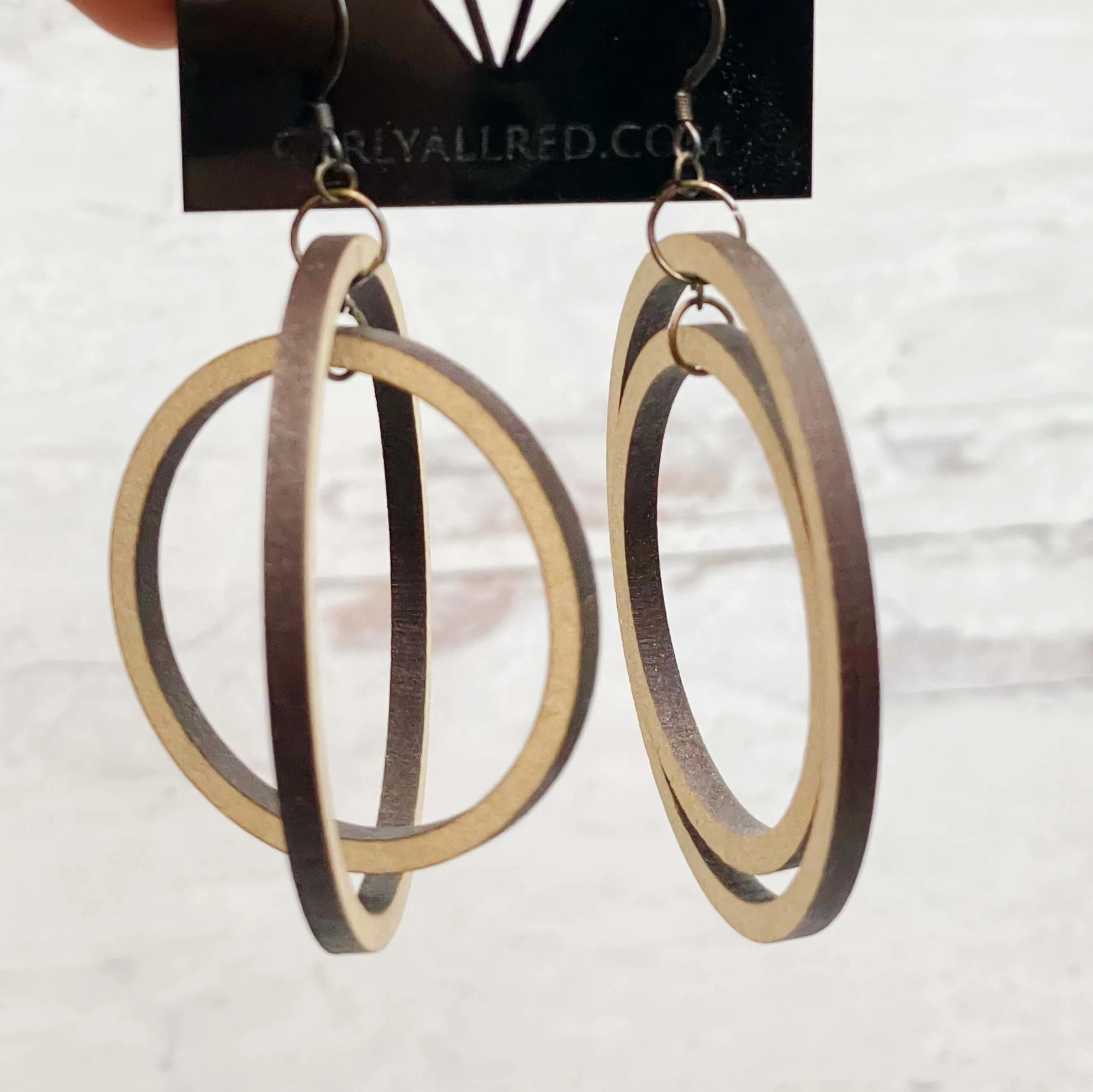 Lightweight Laser Cut Earrings - Chandelier