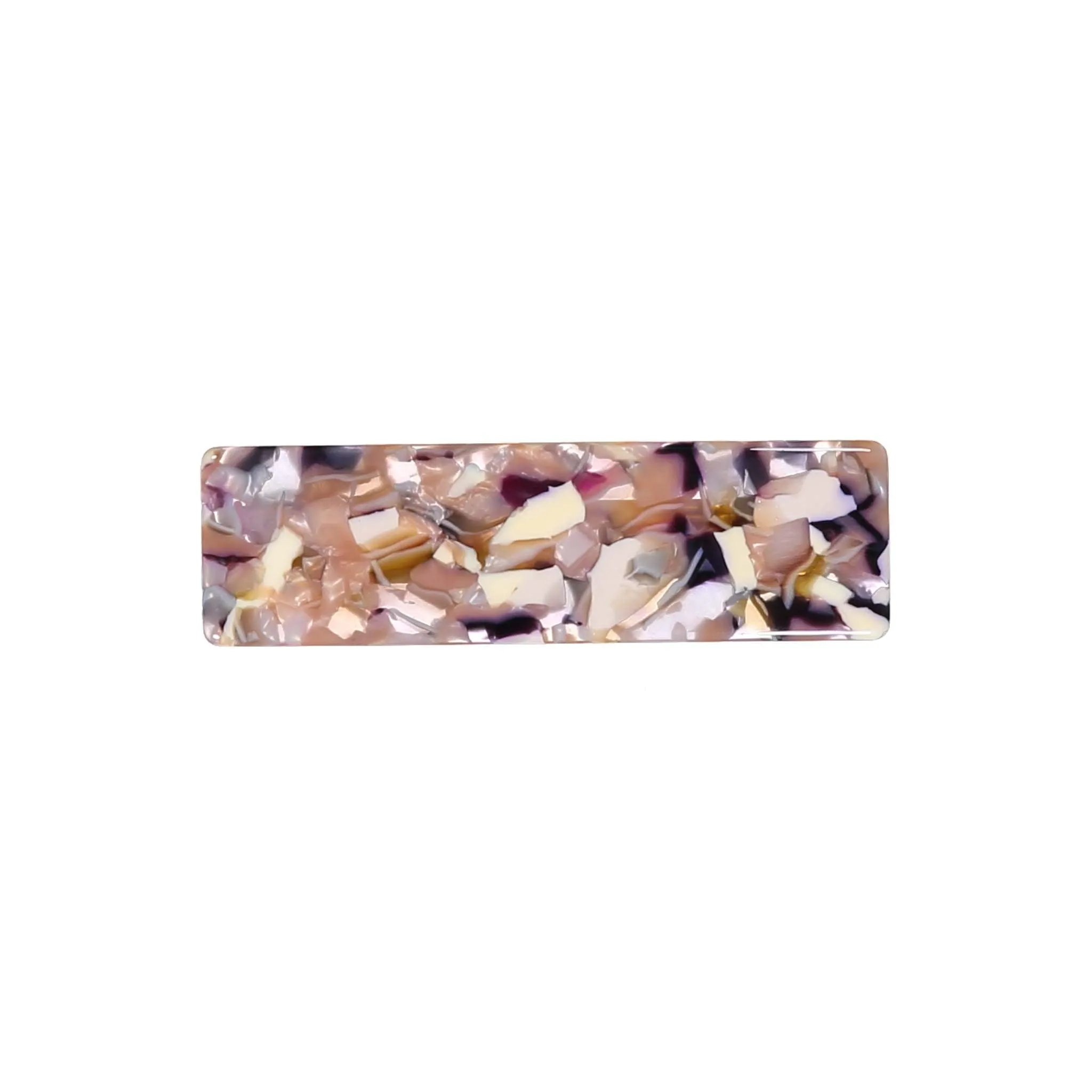 MARBLEIZED BARRETTE