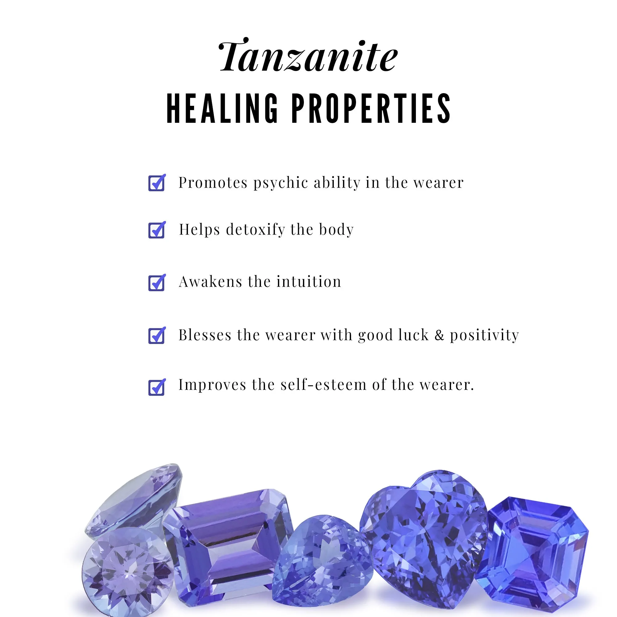 Minimal Heart Shape Tanzanite Halo Stud Earrings with Diamond