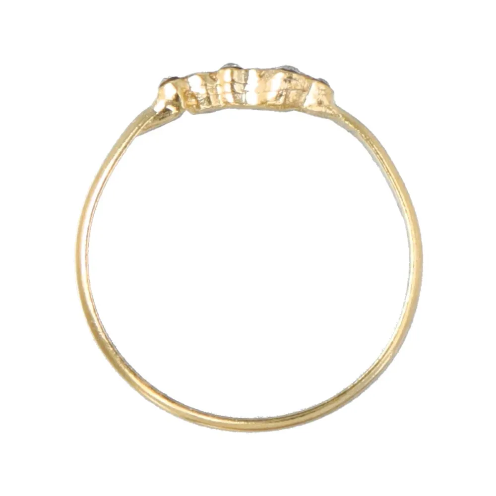 Multi Stone Pinky Ring