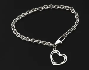 N. Viewpoint Heart Bracelet #4536D
